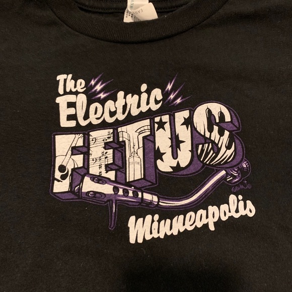 Electric Fetus toddler tee shirt, black, 3 - Picture 2 of 5